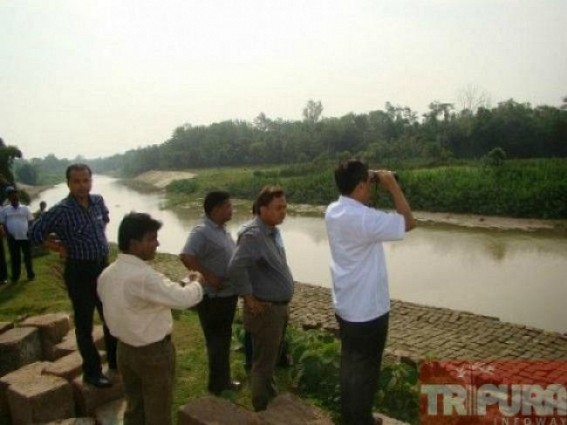 Land acquisition for River Feni construction work begins, construction of bridge to improve the trade link between Tripura and Bangladesh:  Govt high official talks to TIWN 